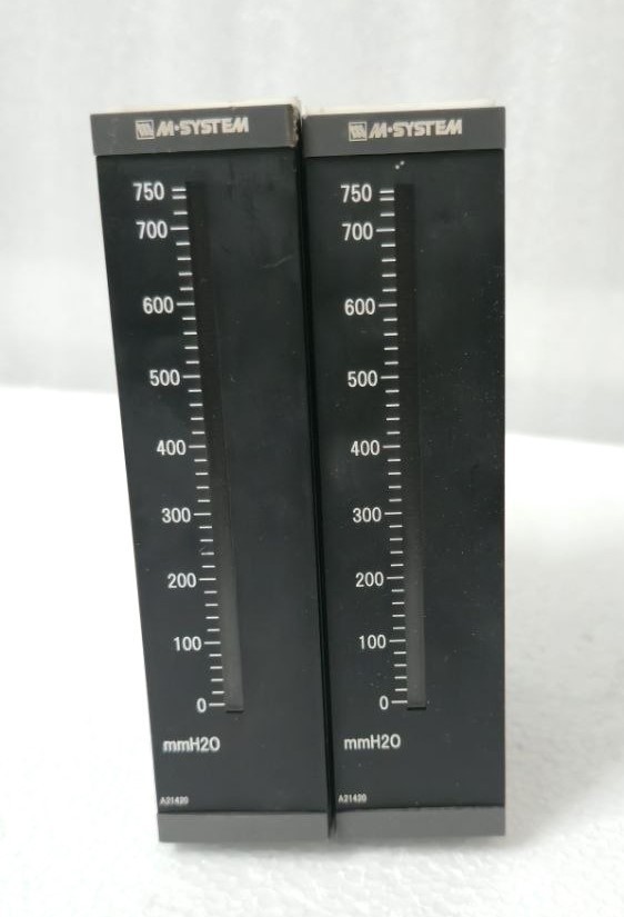 M SYSTEM 48NV 1YVA R 24VDC DUAL A 21420 MMH20 0TO 750MM BARGRAPH INDICATOR #4