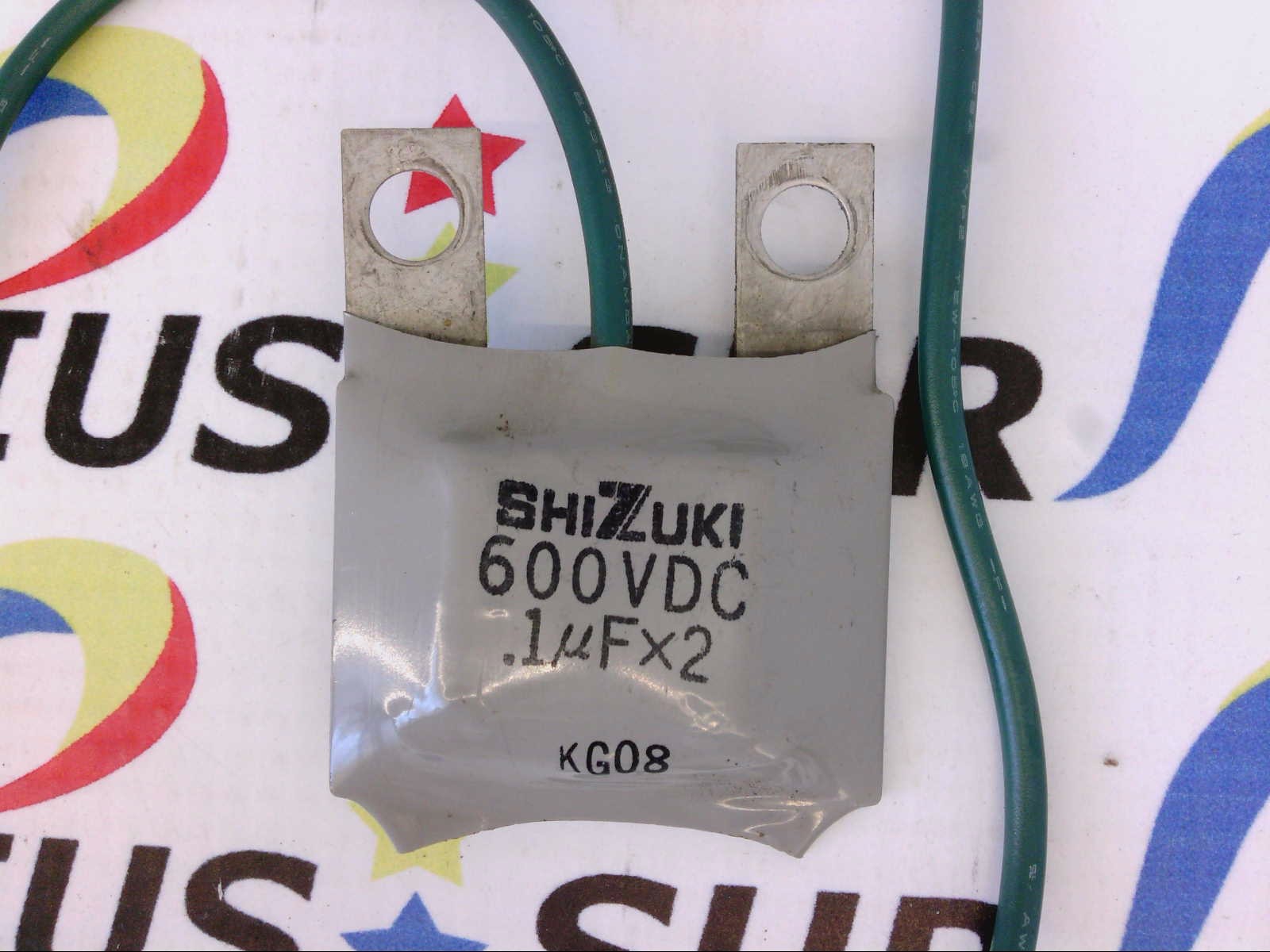 USSP Shizuki Electric Co. 600VDC .1uFx2 KG08