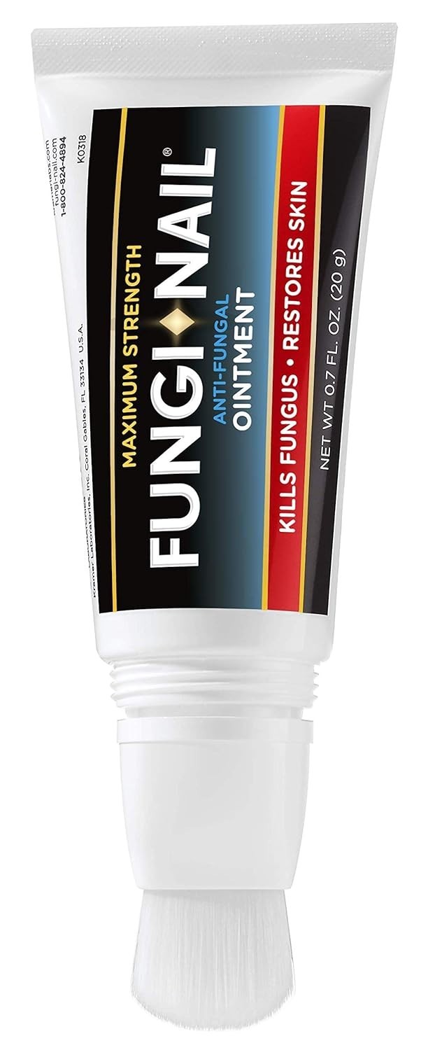 Fungi Nail Anti-Fungal Ointment 0.7 Fl Oz, Kills Fungus That Can Lead to Athlete