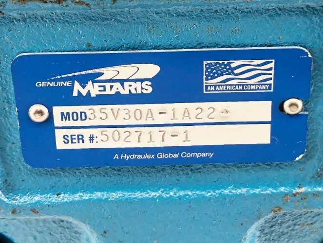 New Metaris 35V30A-1A22R Fixed Displacement Vane Pump 02-137126-1 – No Box