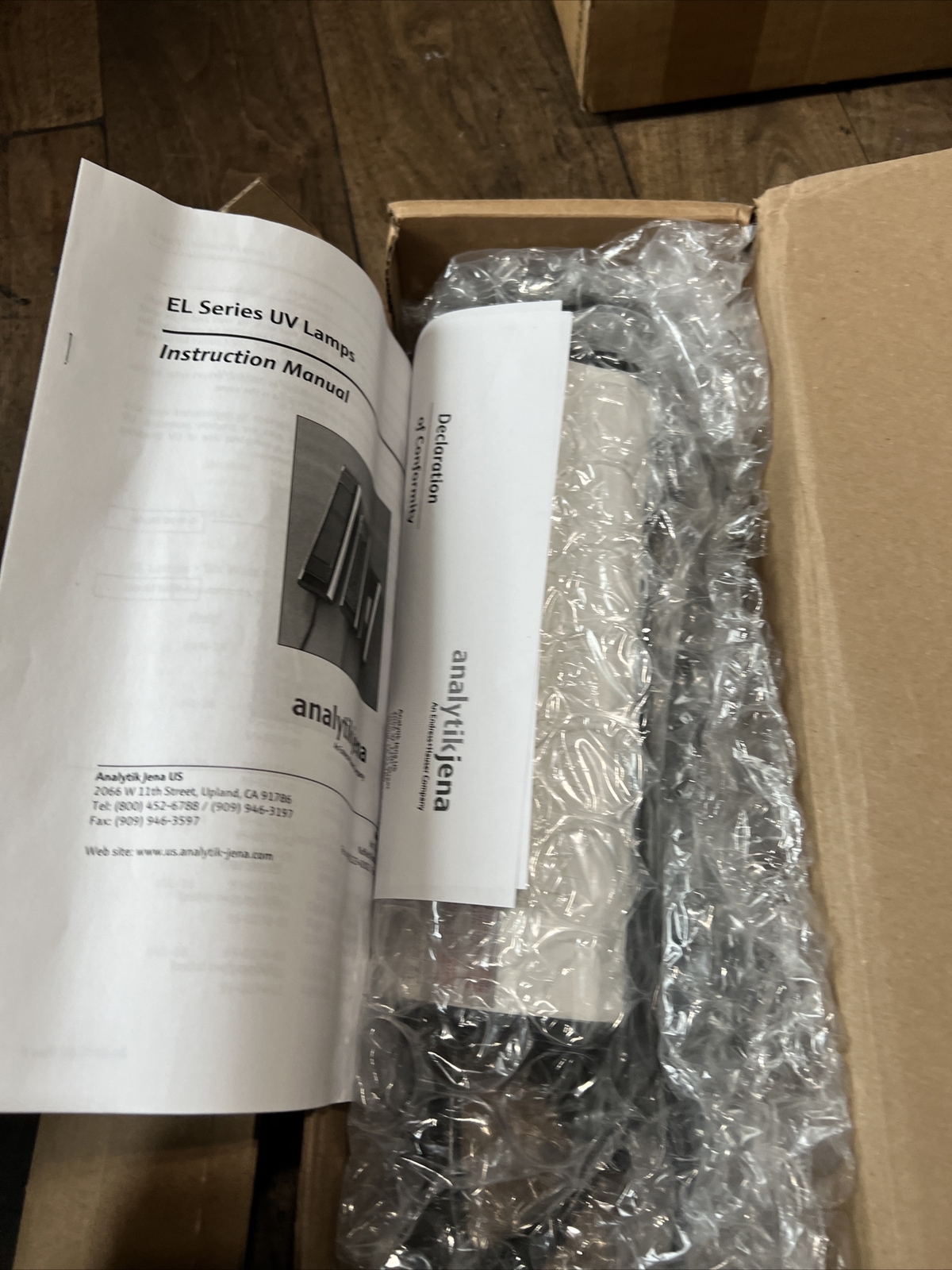 Analytikjena UVS-24 EL SERIES UV Lamp 95-0269-02
