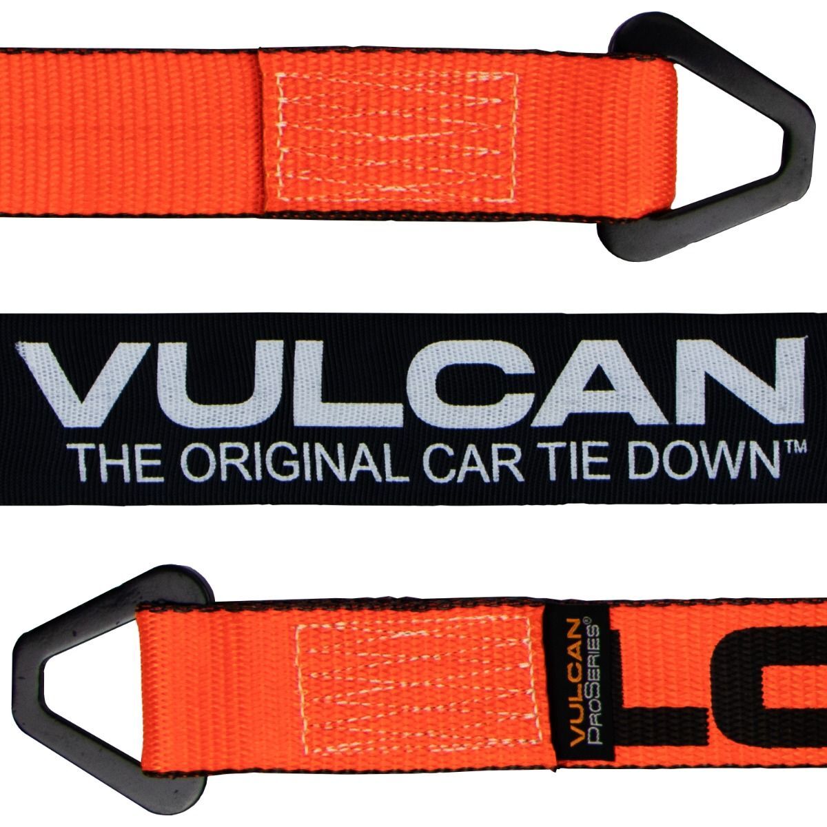 Car Tie Down Axle Strap – Wear Pad – 2×36″, 4 Pack – PROSeries – 3300 lbs SWL