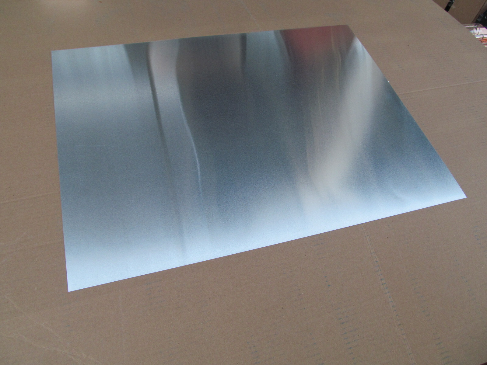 0.15mm thick aluminum sheet metal panel 18″x12″