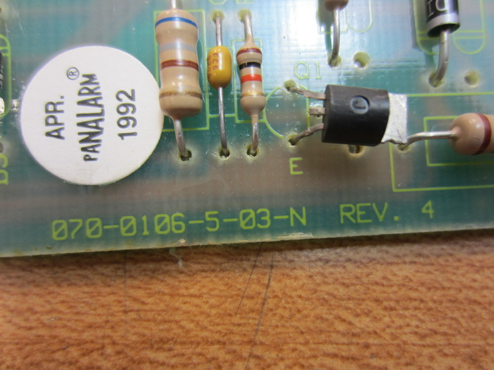 Panalarm 070-0106-3-01 Alarm Panel Board Model 70TFS1N