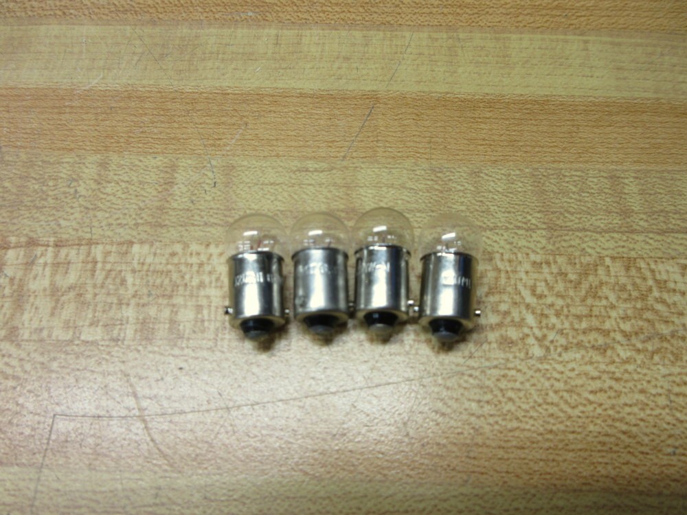 Izumi 6.3V-1W-M Miniature Lamp Light Bulbs 6.3V1W-M (Pack of 4)