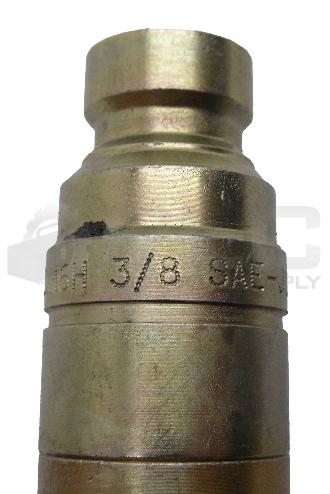 LOT OF 2 NEW KQM6H FLAT FACE COUPLER 3/8″ SAE-J02