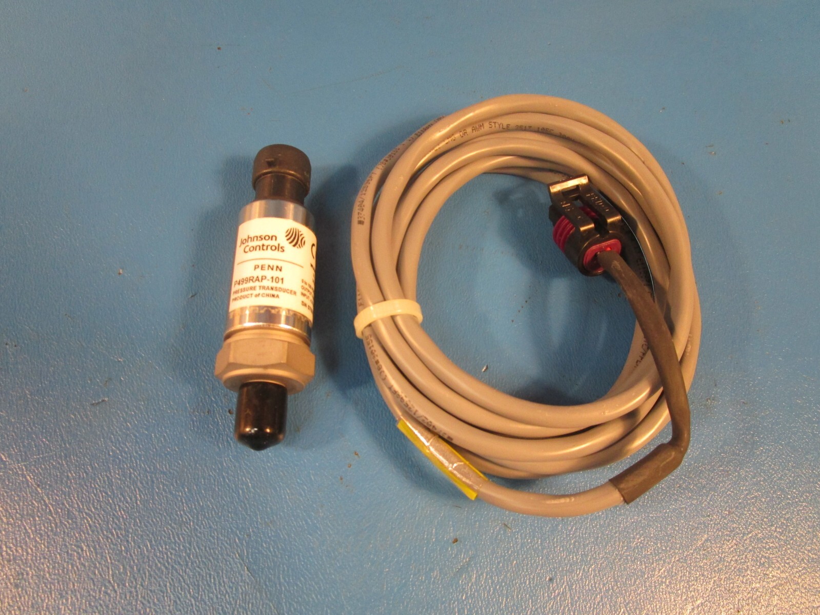 JOHNSON CONTROLS P499RAP-101K, Electronic Pressure Transducer, 1/8 in. 27 NPT