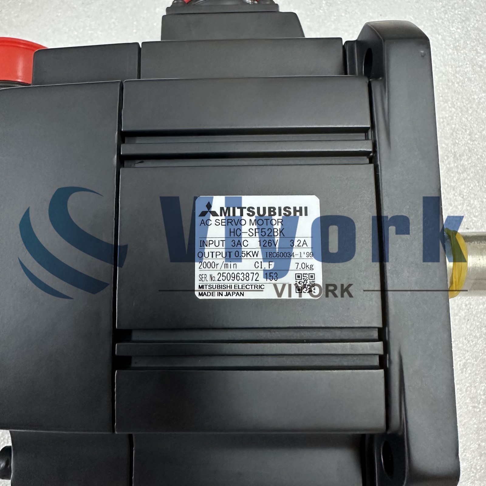 Mitsubishi HC-SF52BK AC SERVO MOTOR NEW