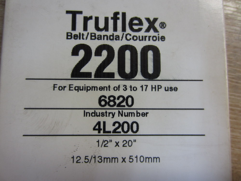 Gates 4L200 Belt 2200 (Pack of 3)