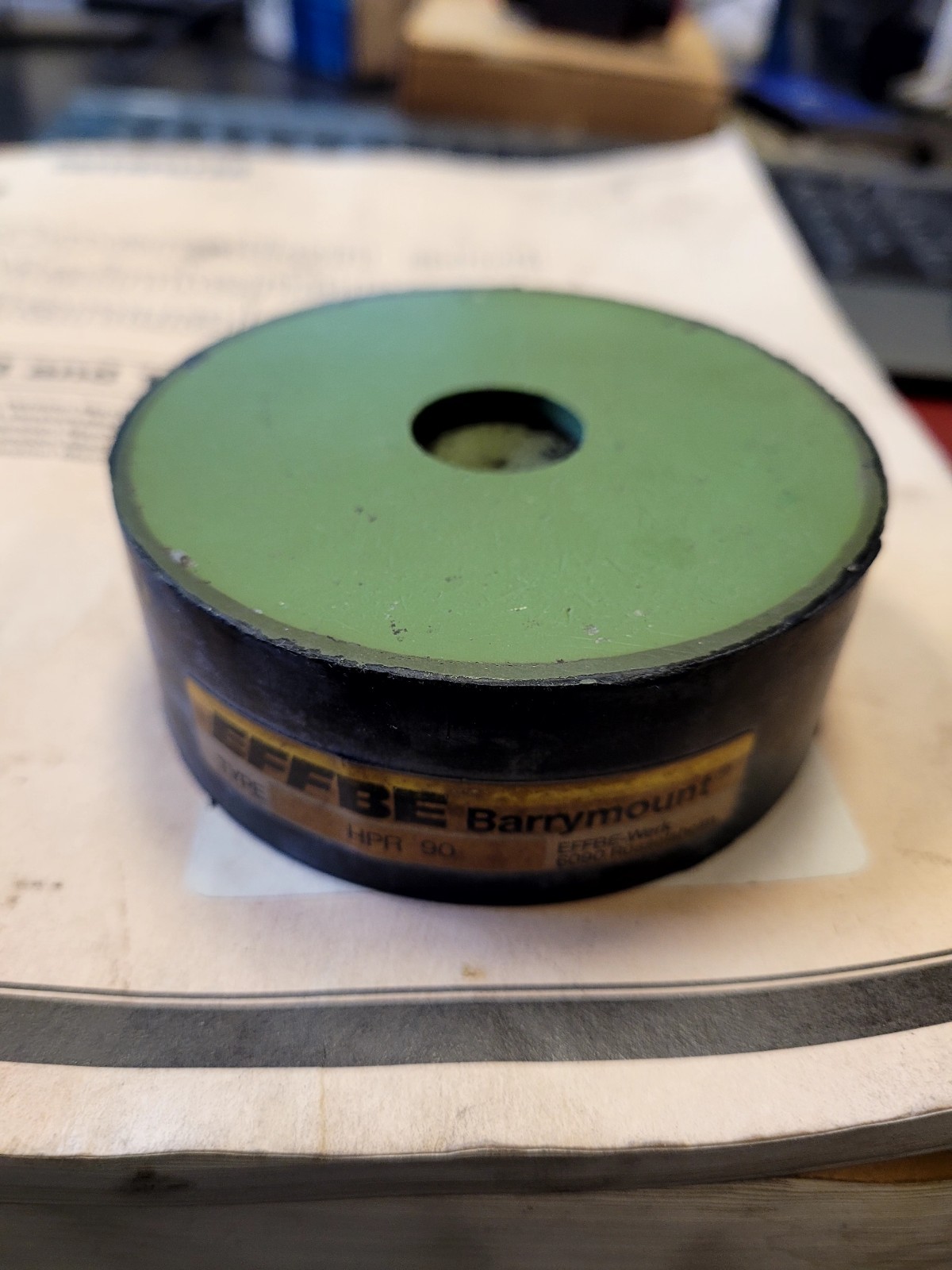 NEW EFFBE BARRYMOUNT HPR90 vibration isolation mount (B1-2B)