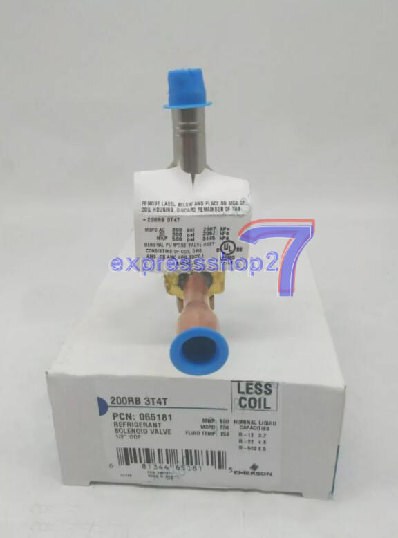 One Emerson 200RB 3T4T Solenoid Valve Fast delivery 200RB3T4T New