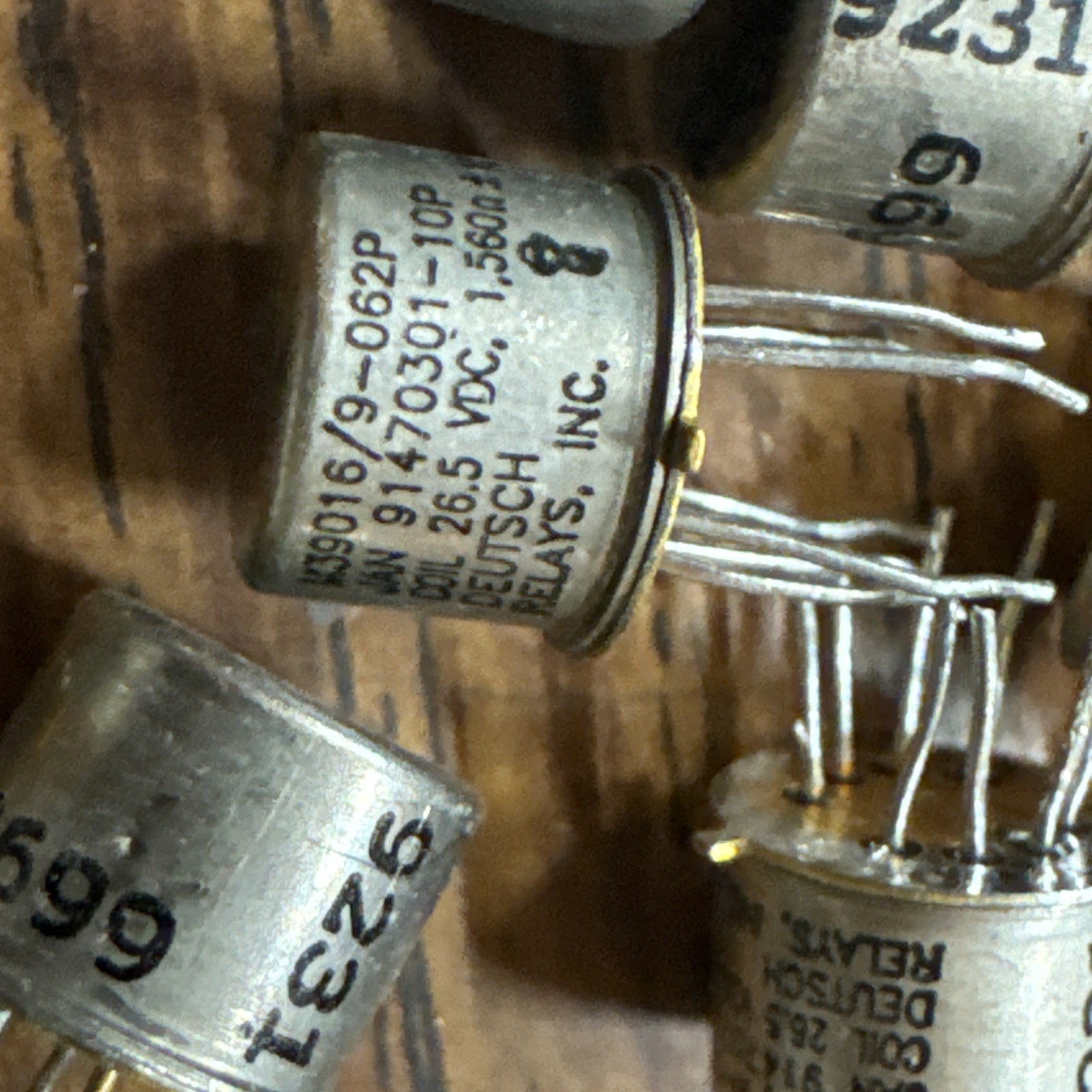 36pcs M39016/9-062P RELAY DEUTSCH MIL SPEC bin7
