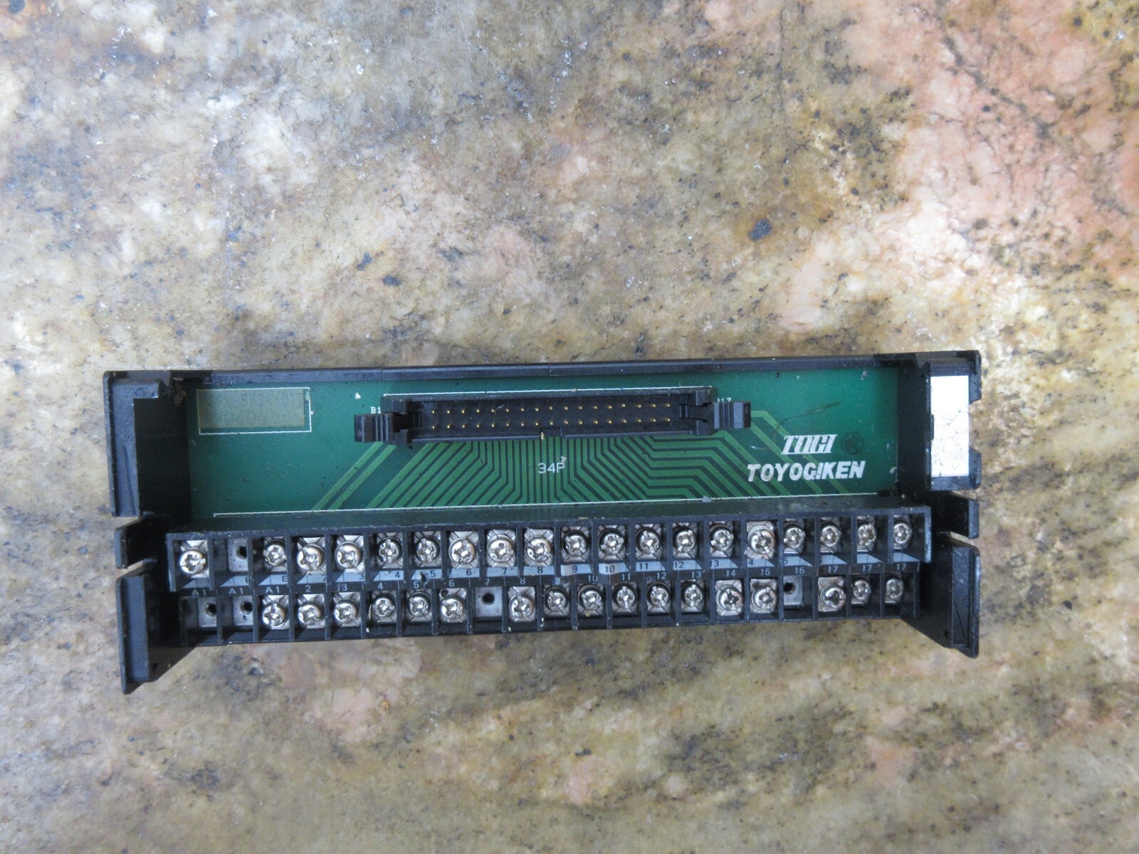 TOGI TOYOGIKEN TERMINAL BOARD PCFK-5H34-01Z 81026 PCFK-5H34-012 LOT OF 2 PIECES