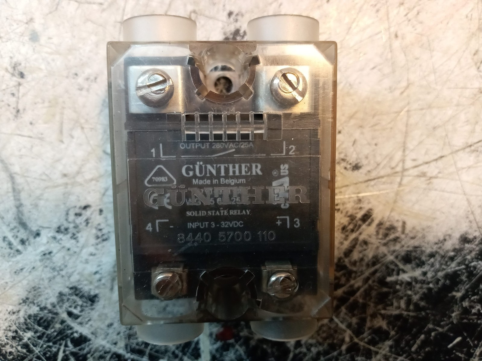 Gunther Solid State Relays WG A5 6D 25 Z 5710.5373.103 Input 3 – 32VDC Output…
