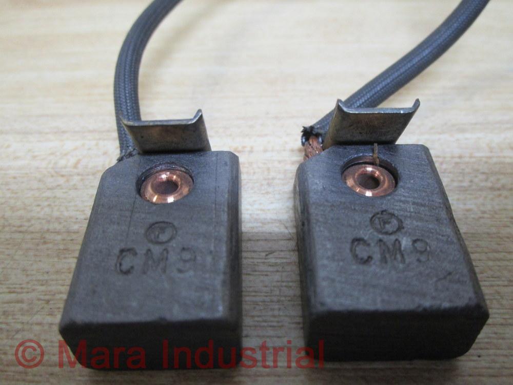 Part CM9 7/16-3/4-1 1/4 Carbon Brushes (Pack of 2)