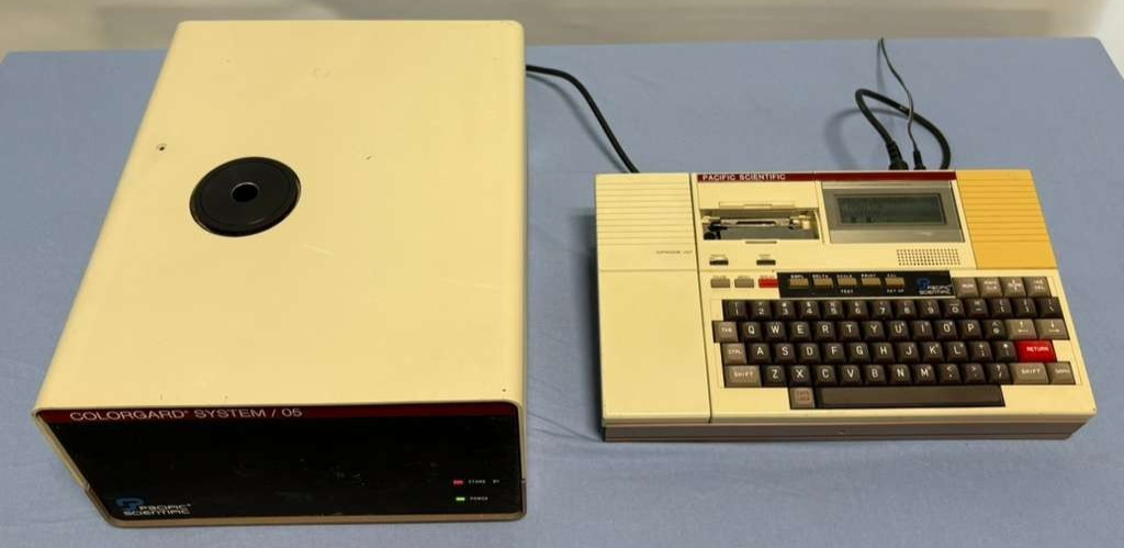 Pacific Scientific Colorgard Colorimeter System 05 w/ Epson Portable Computer