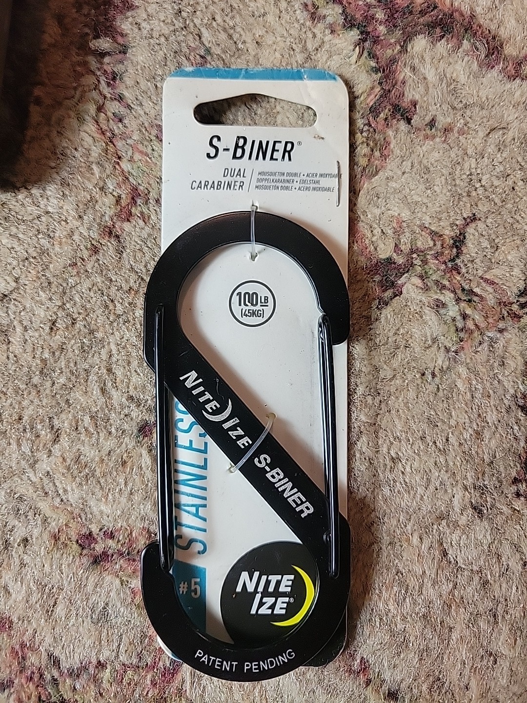 Nite Ize Sb50301 Double Gated Carabiner 4-3/8 Inches Black #5