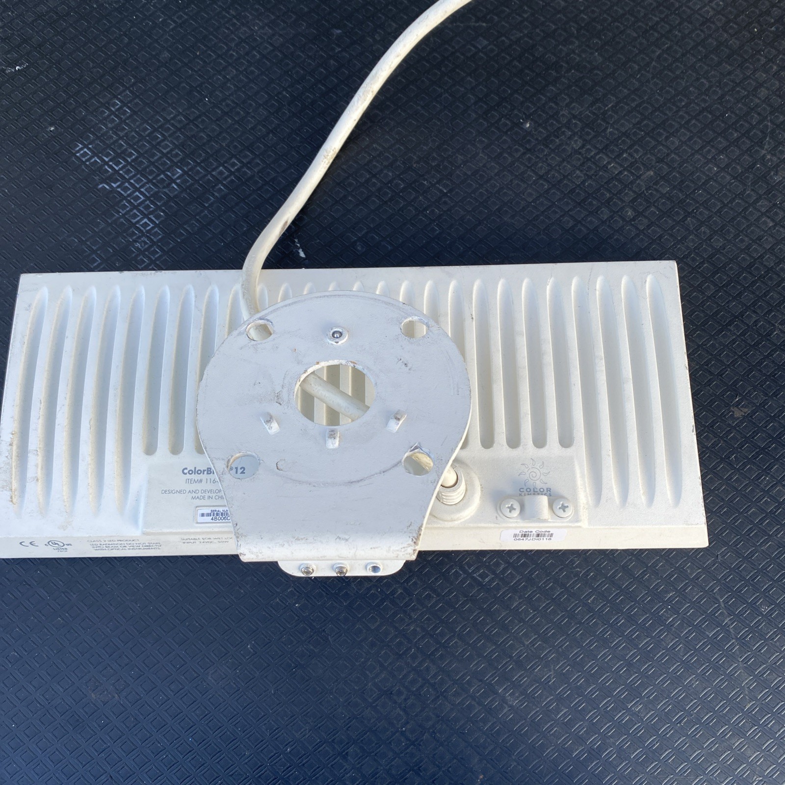 Philips ColorBlast 12 white Frosted 116-000012-01 As is