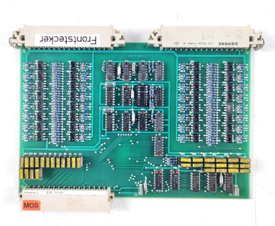 Siemens 6EM6246-0A / 6EM6 246-0A Pcb Card E550 MA-W819-C2 / E550 MA-W819-C1
