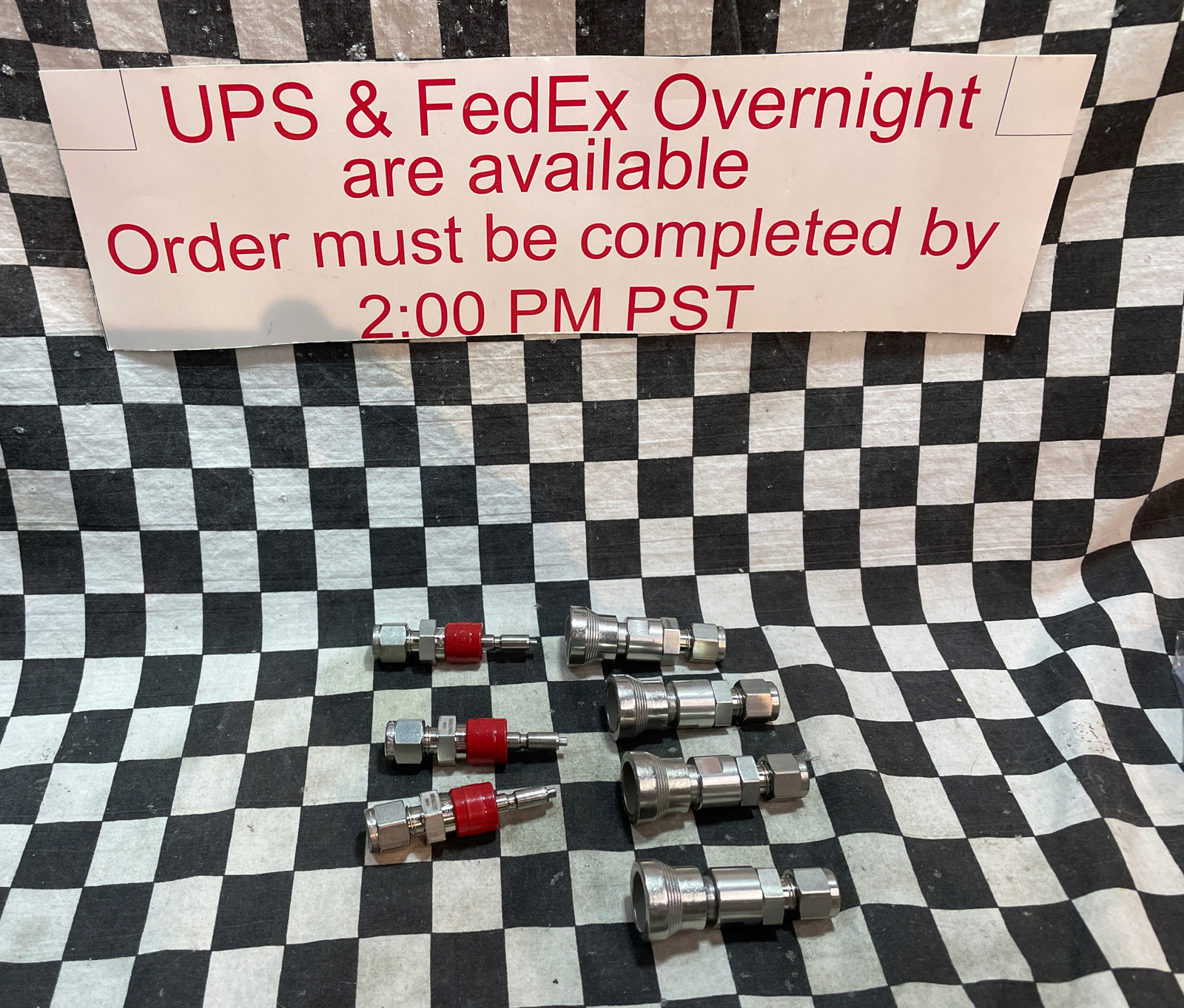 SWAGELOK Quick Connect 1/4″, SS-QC4-D-400, SS-QC4-B-400, LOT OF 7, #137F46