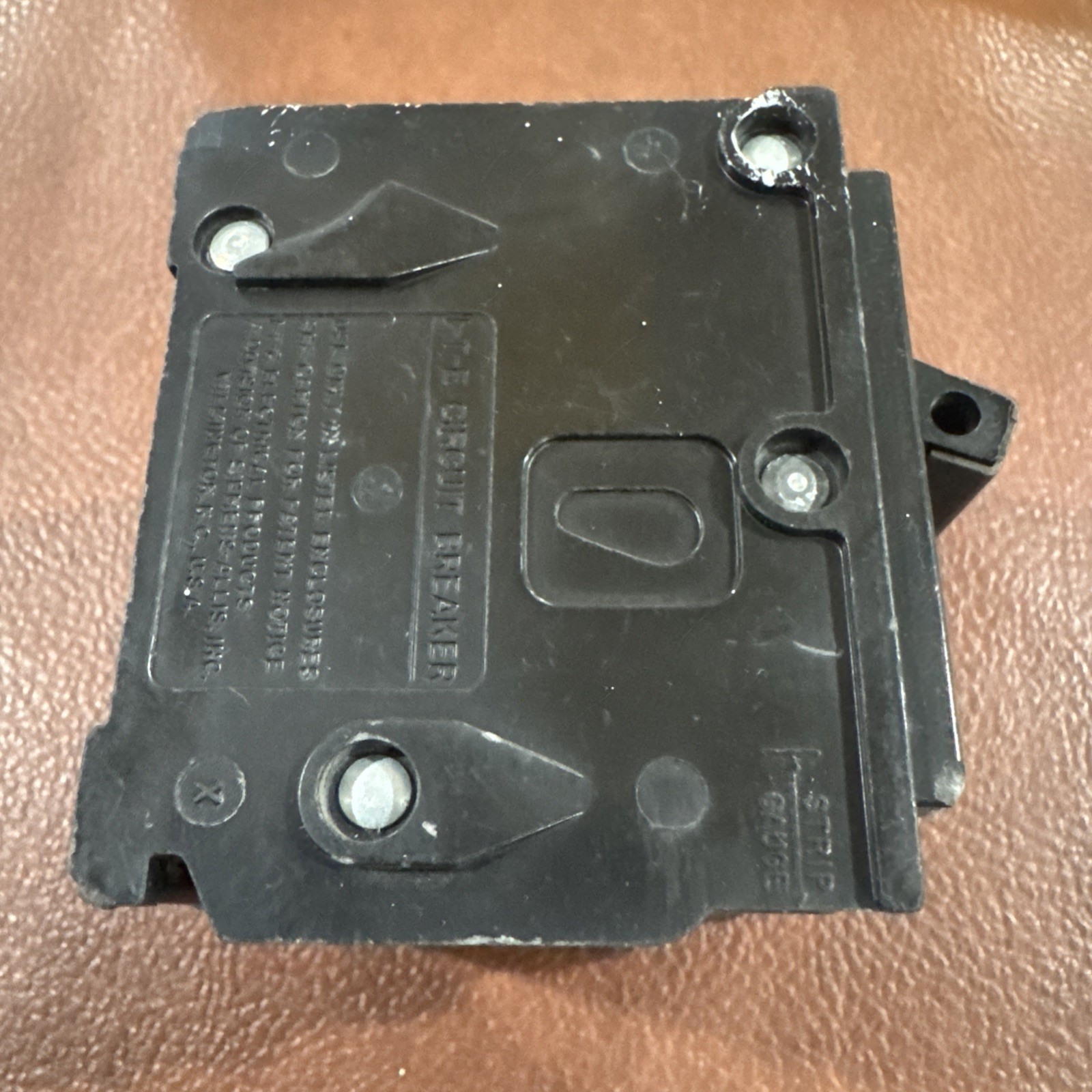 Gould Q315 Siemens 3 Pole 15 Amp ITE Circuit Breaker 15A 3P