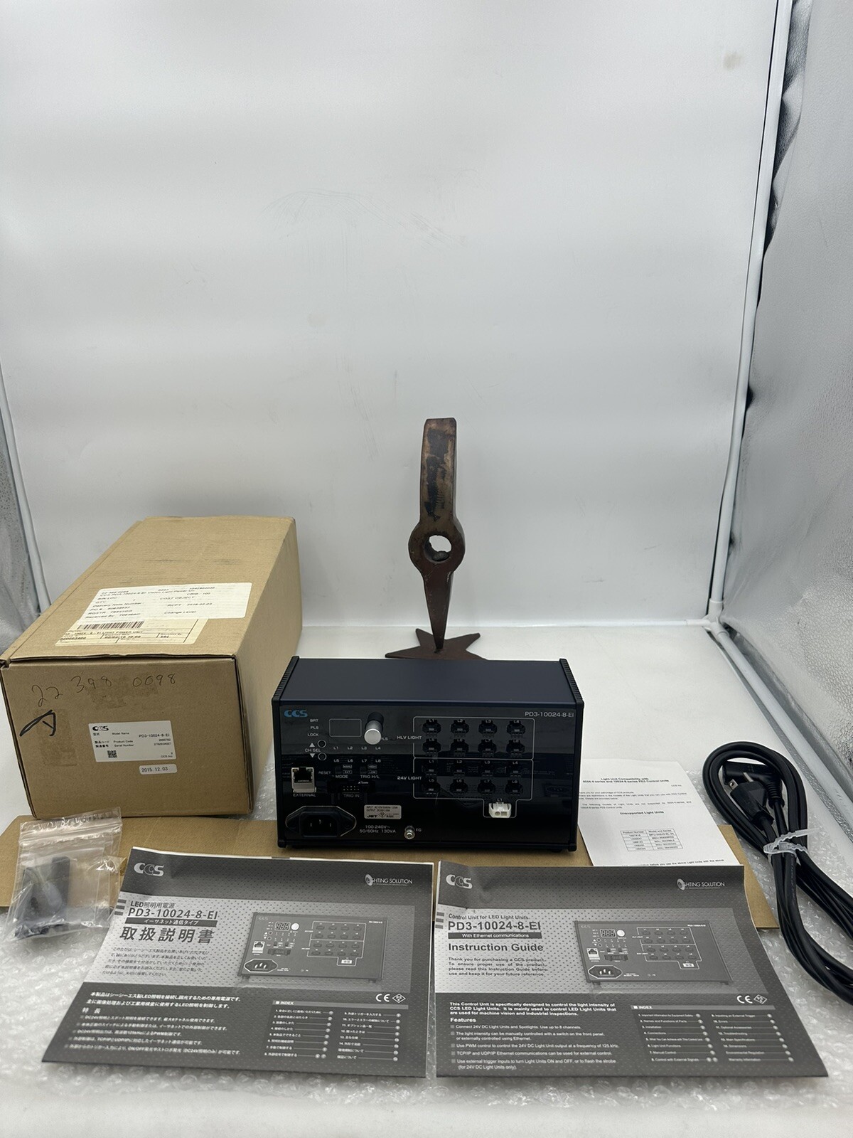 CCS PD3-10024-8-EI Digital Control Unit for LED Light Units 8-Chan 24VDC NEW OEM