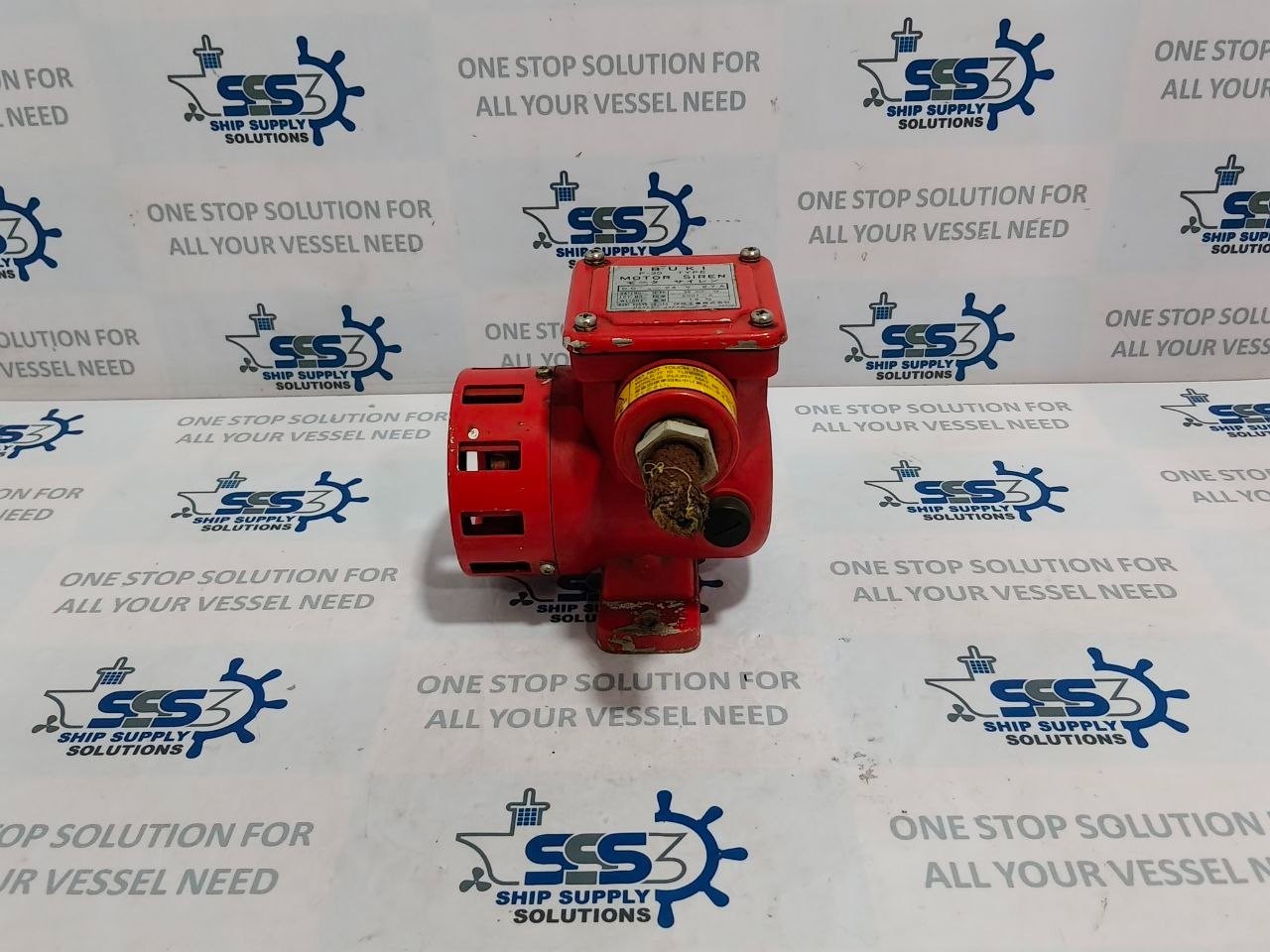Ibuki F-30 Type Motor Siren DC 24V 2.7A F30 (Unused New)