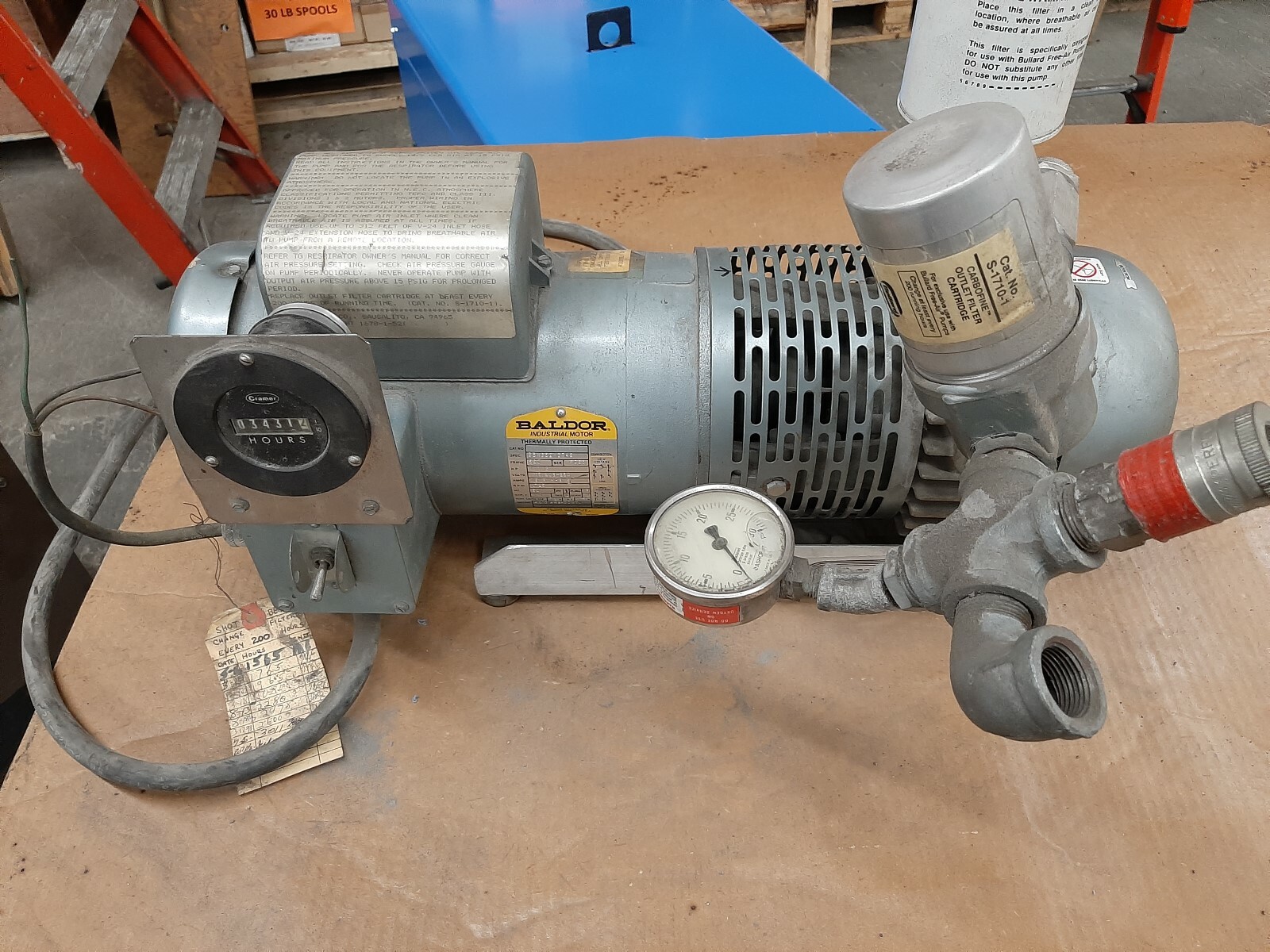 Bullard Free Air Pump