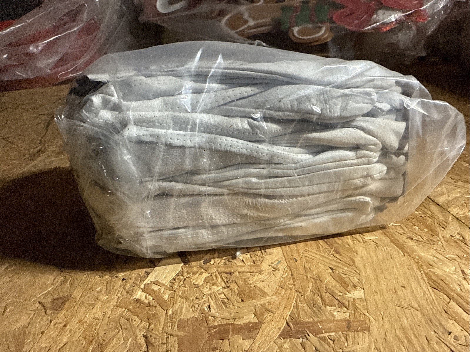 G9035L 12 pair of Large Driver Glove Brown Pipe
