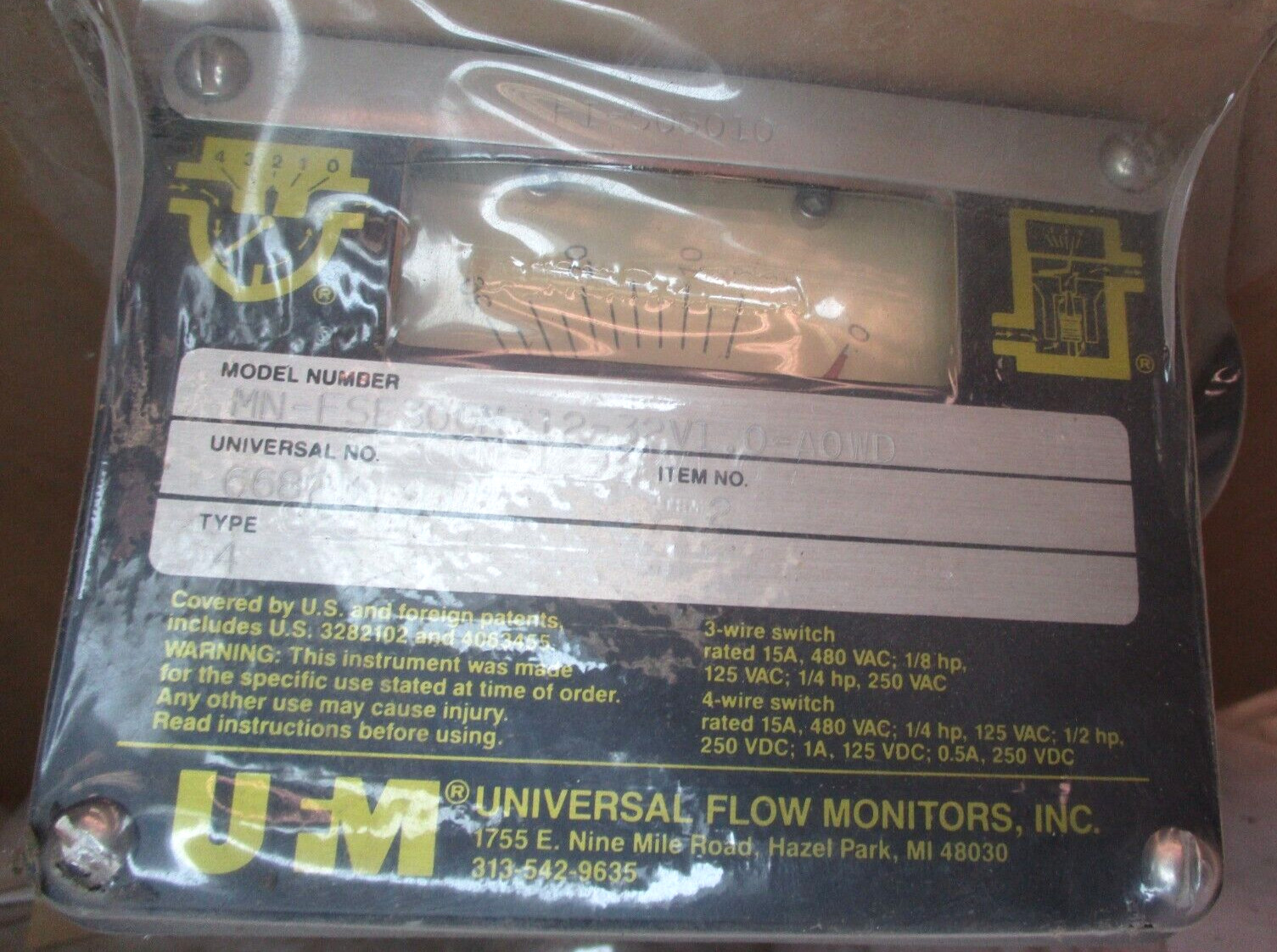 UFM MN-FSE30GM-12-32V 1.0-A0WD A6940WVS