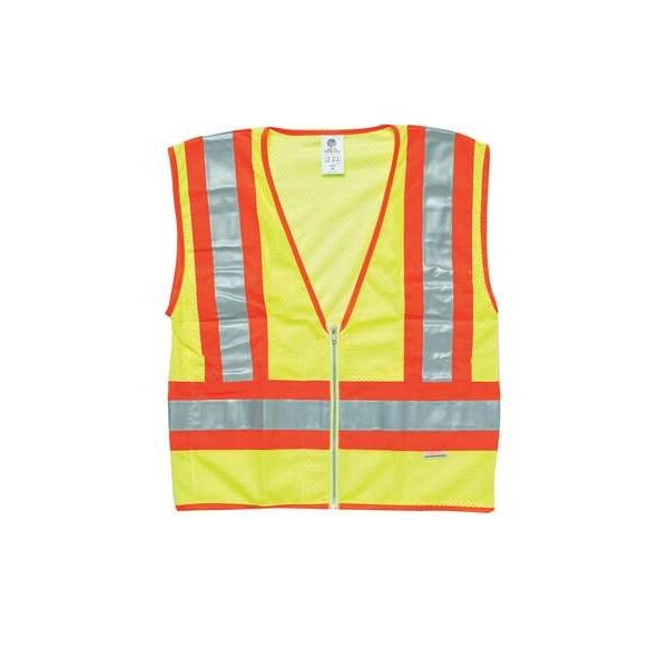 Kishigo Large Class 2 High Visibility Vest, Lime 1056-L Kishigo 1056-L L