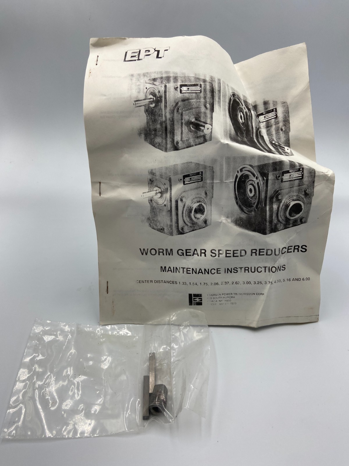 Morse Industrial Corporation – Raider Worm Gear Reducer – 175UL20, XD1005-New