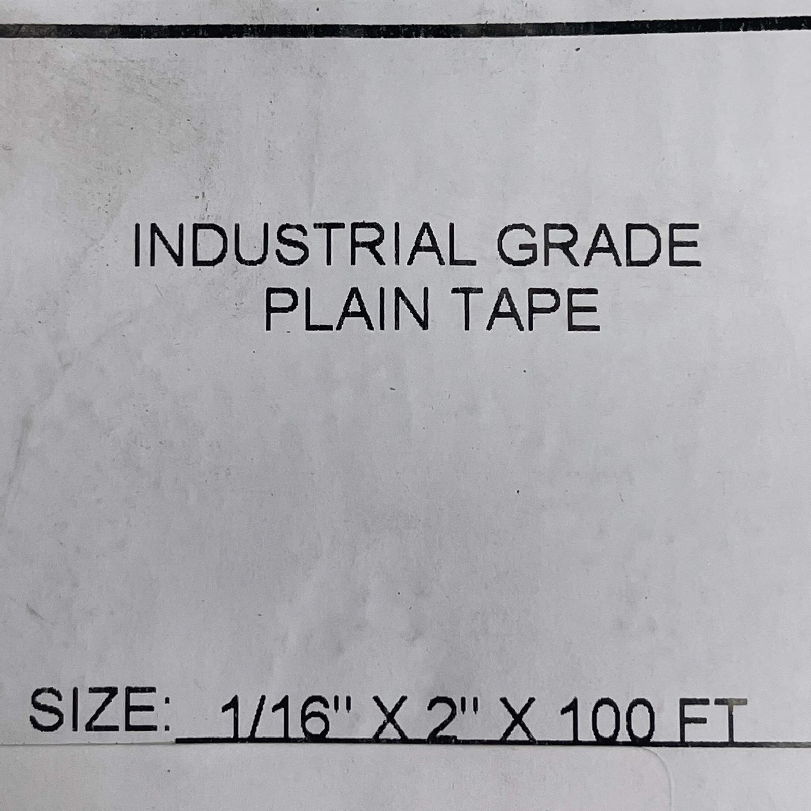 Industrial Grade Plain Fiberglass Tape White 1/16″ x 2″ x 100 ft