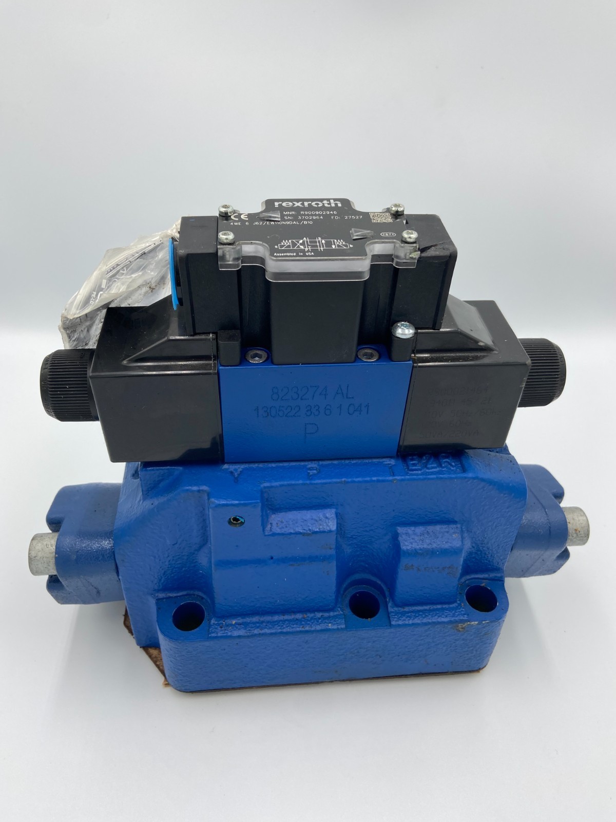 Rexroth, Directional Spool Valve, R901405939, 4WEH16J7X/6EW110N9EDAL/B10, New