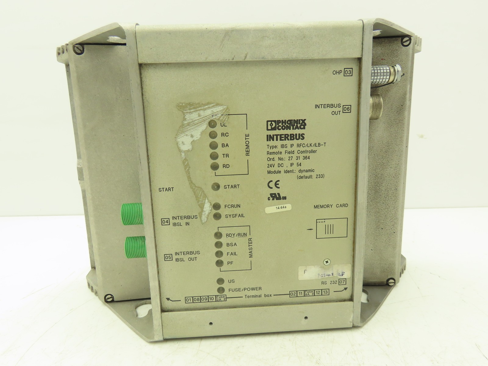 Phoenix Contact IBS IP RFC/LK/ILB-T Interbus Remote Field Controller