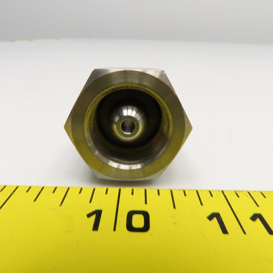 Parker 54 Series 1/4″ NPT x 1/2″ NPT Female Stainless Steel Gas Inlet Connector