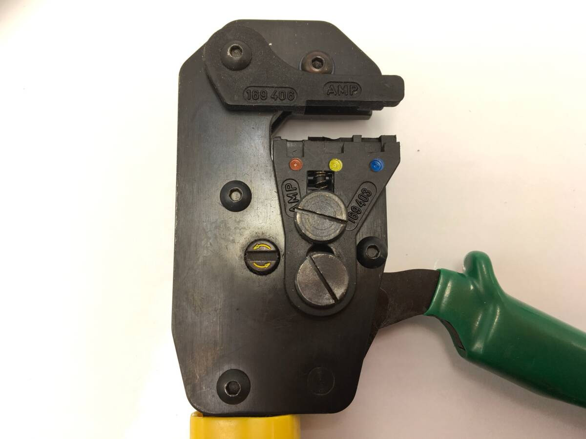 Amp Certi-Lok 169-400 Crimping Tool Good condition From Japan