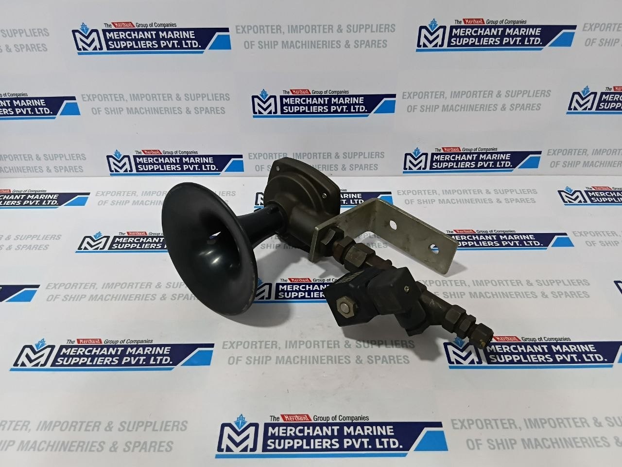 Kockum Sonics Tyfon MKT 75/800 Air horn With Solenoid Coil 24VDC Sweden