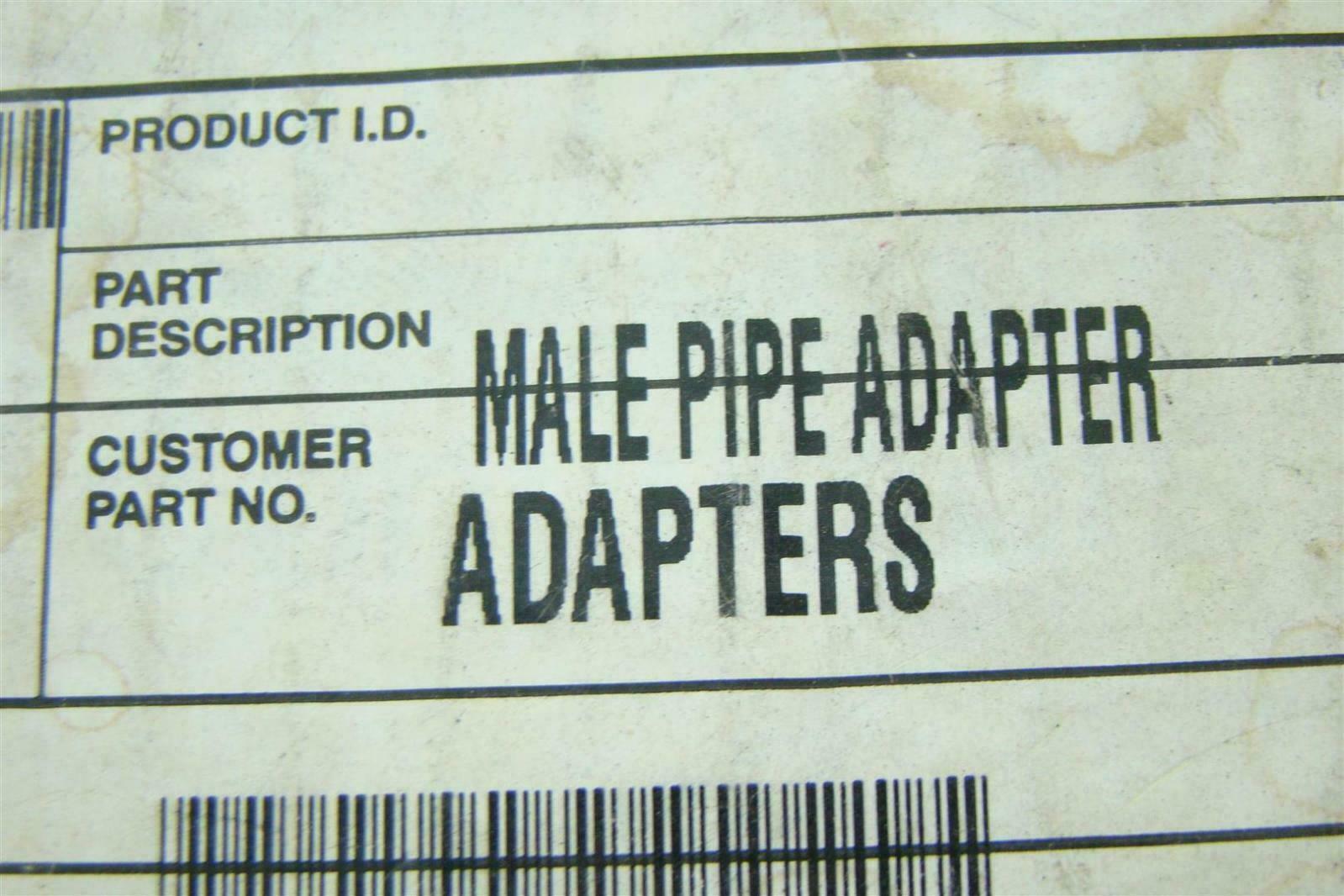 (17) Parker male pipe adapters Fluid Connectors 0107-4-6