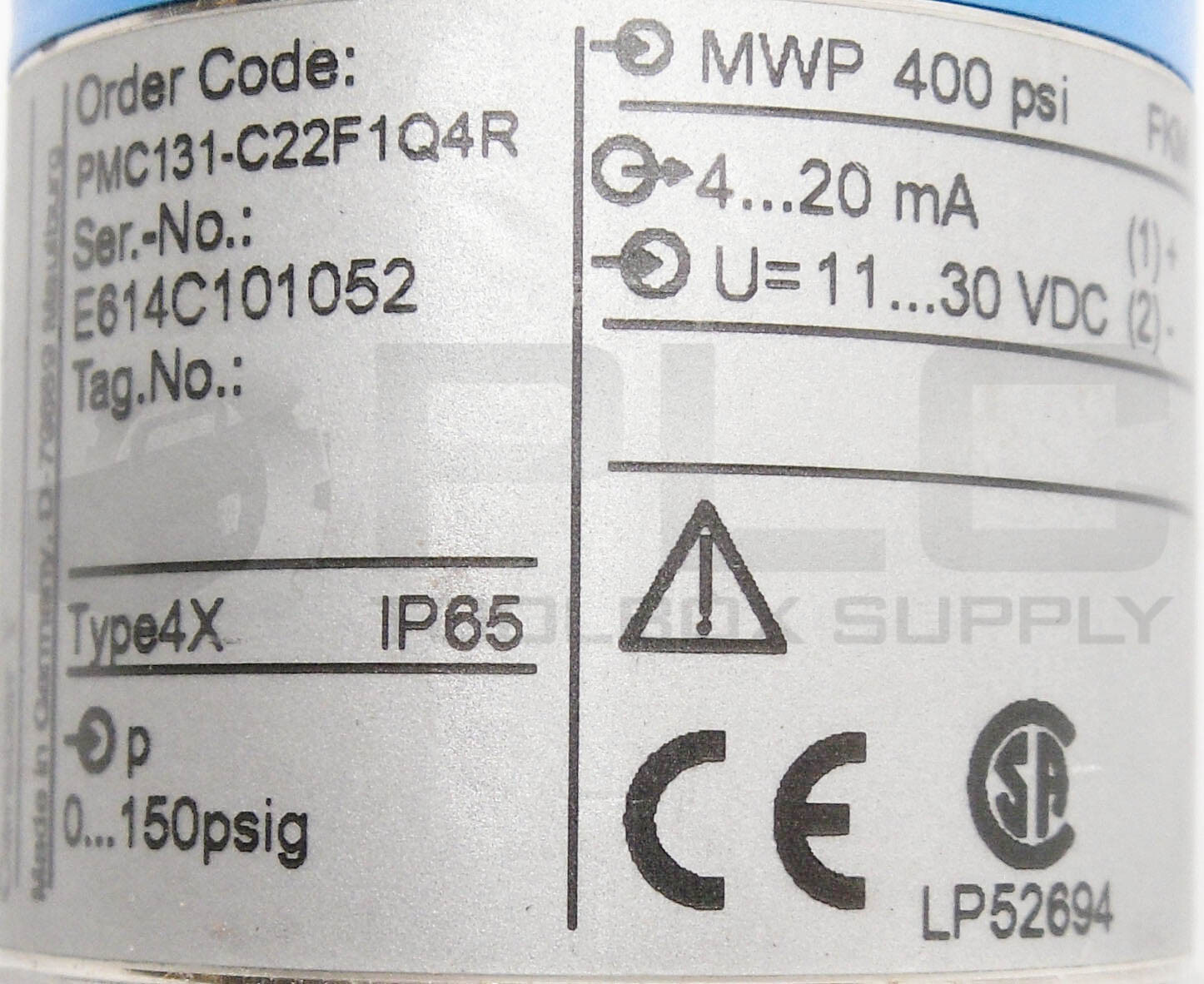 NEW ENDRESS + HAUSER CERABAR T PMC131-C22F1Q4R PRESSURE TRANSDUCER 52001356 NSNP
