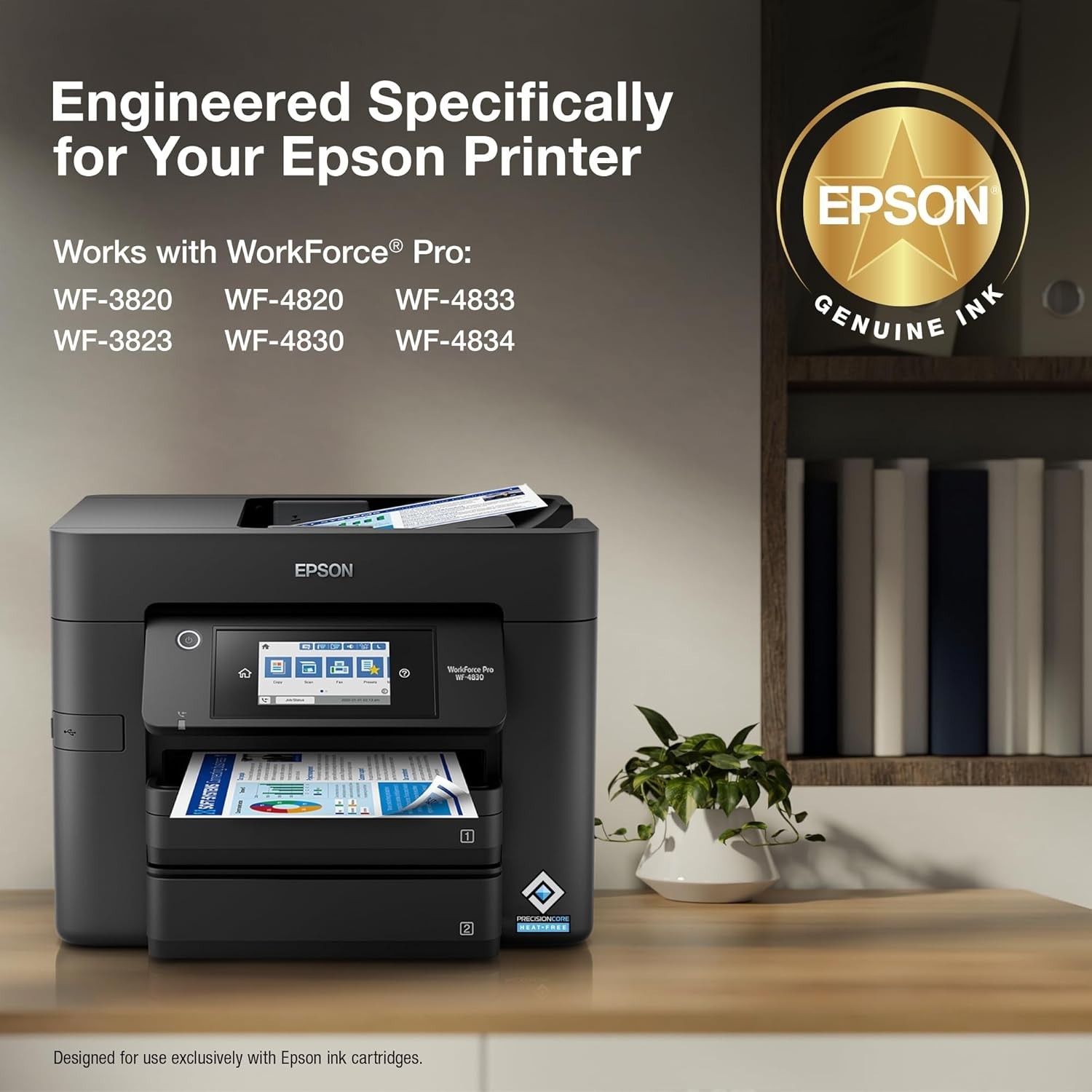 Epson 822 DURABrite Ultra Ink High Capacity Black & Color Cartridge Combo Pack (