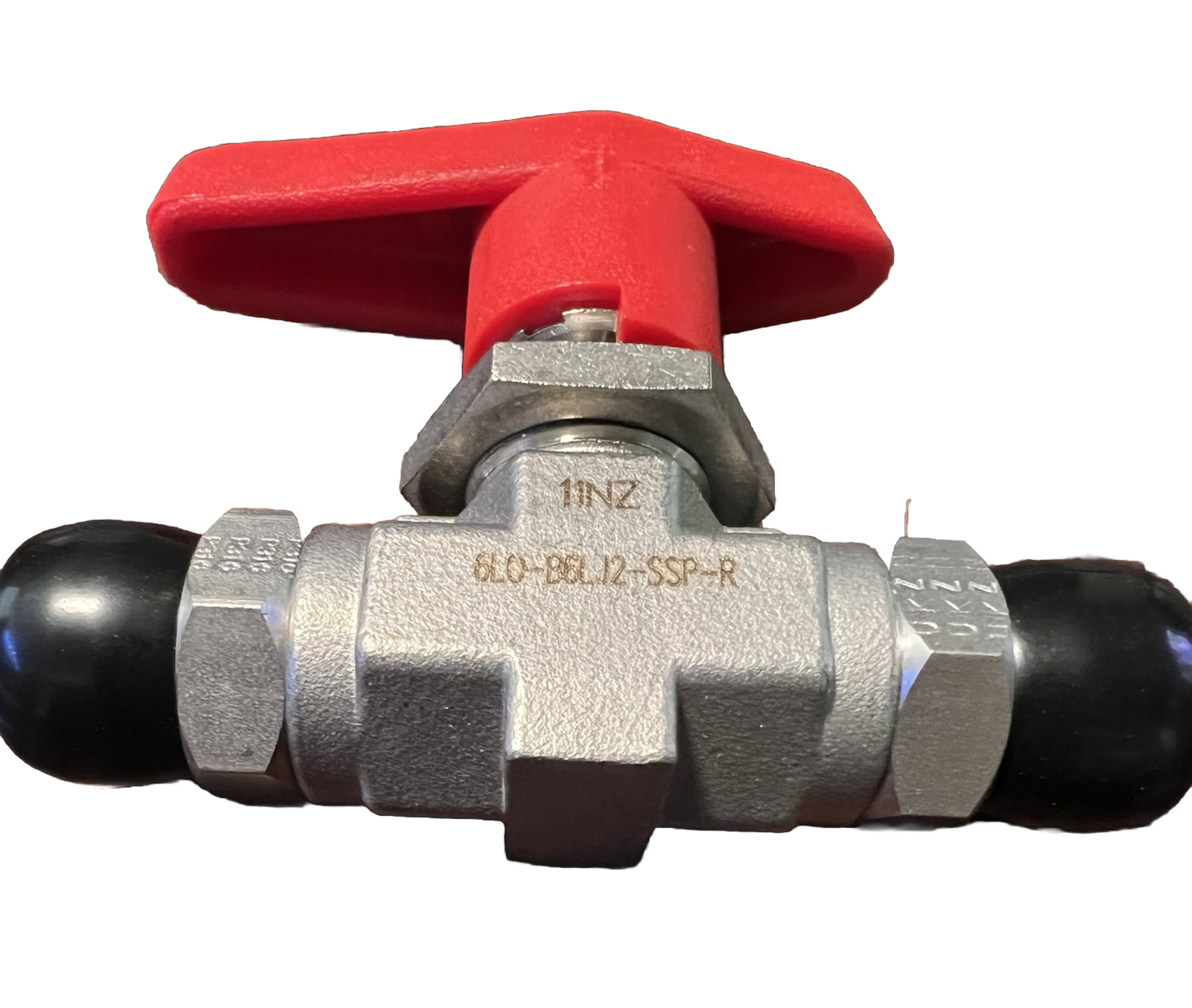 Parker 6LO-B6 3/8″ 2-Way SS B Series Instrumentation Valve ORFS(6LO-B6LJ2-SSP-R)