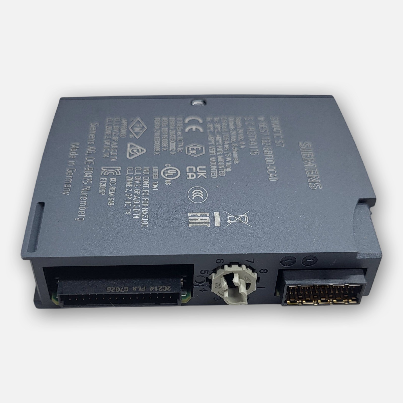 SIEMENS 6ES7 132-6BF00-0CA0 DIGITAL OUTPUT MODULE 24VDC 4A
