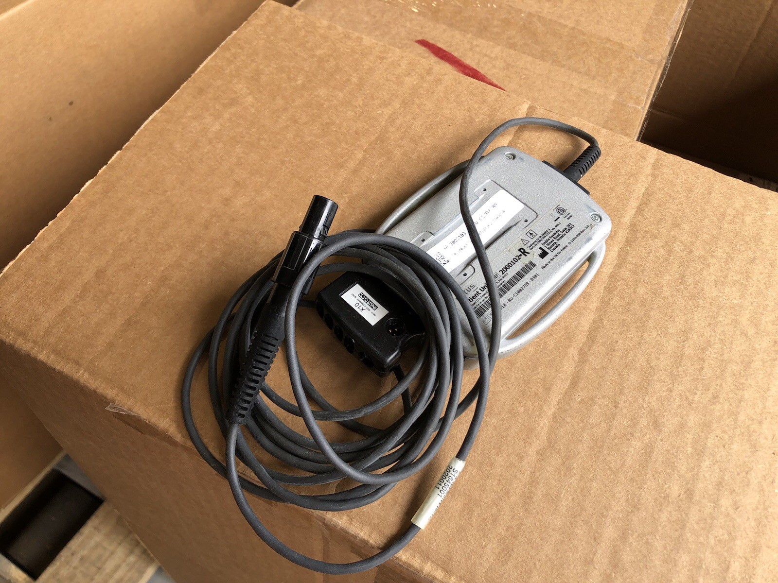 Embla Natus N7000 MDrive Consoles, Patient Units, Cradles, Cables – Used – 1 LOT