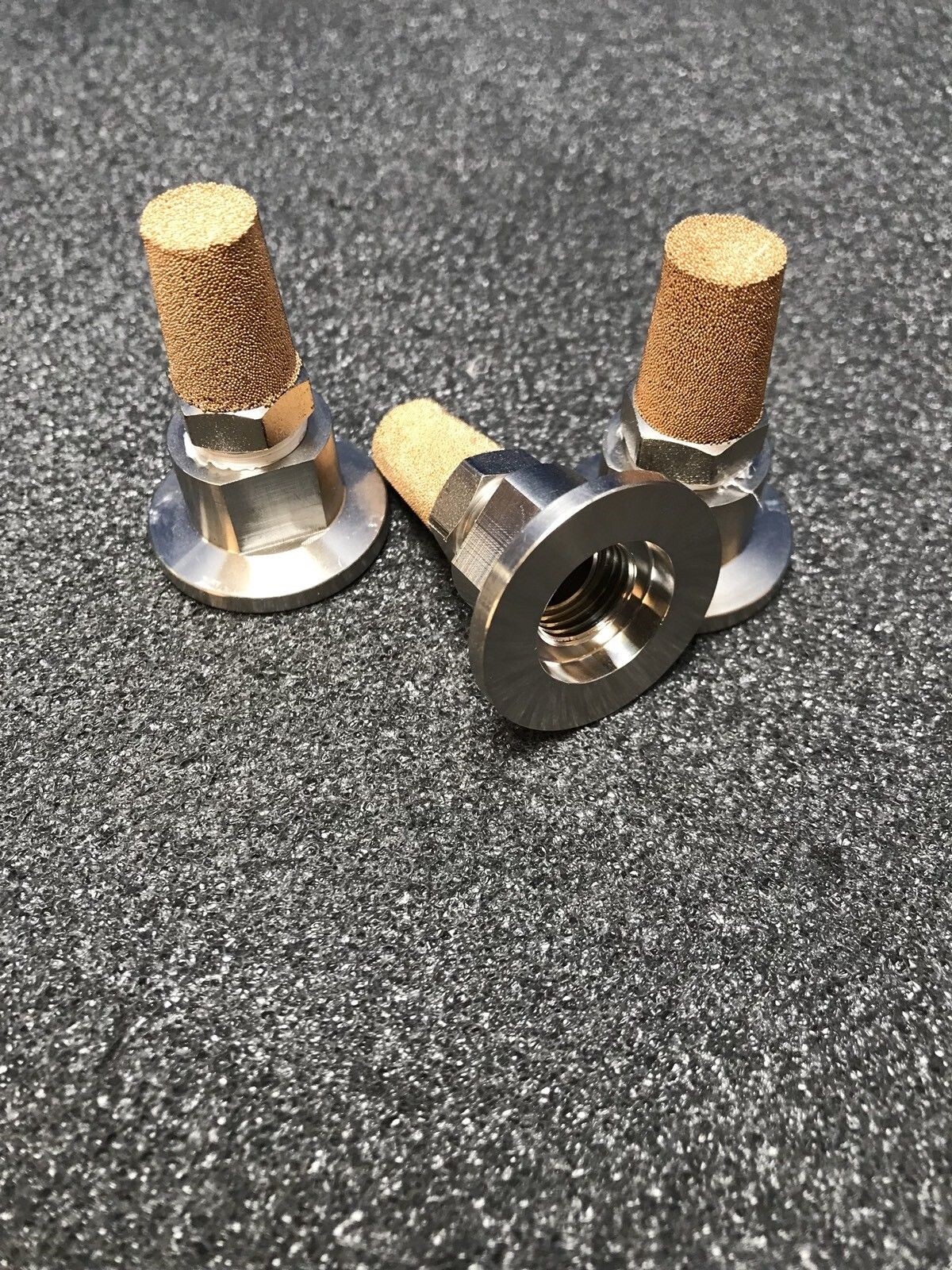 NW16 Flange Adapter with ASP-2 Exhaust Filter, Lot of 3