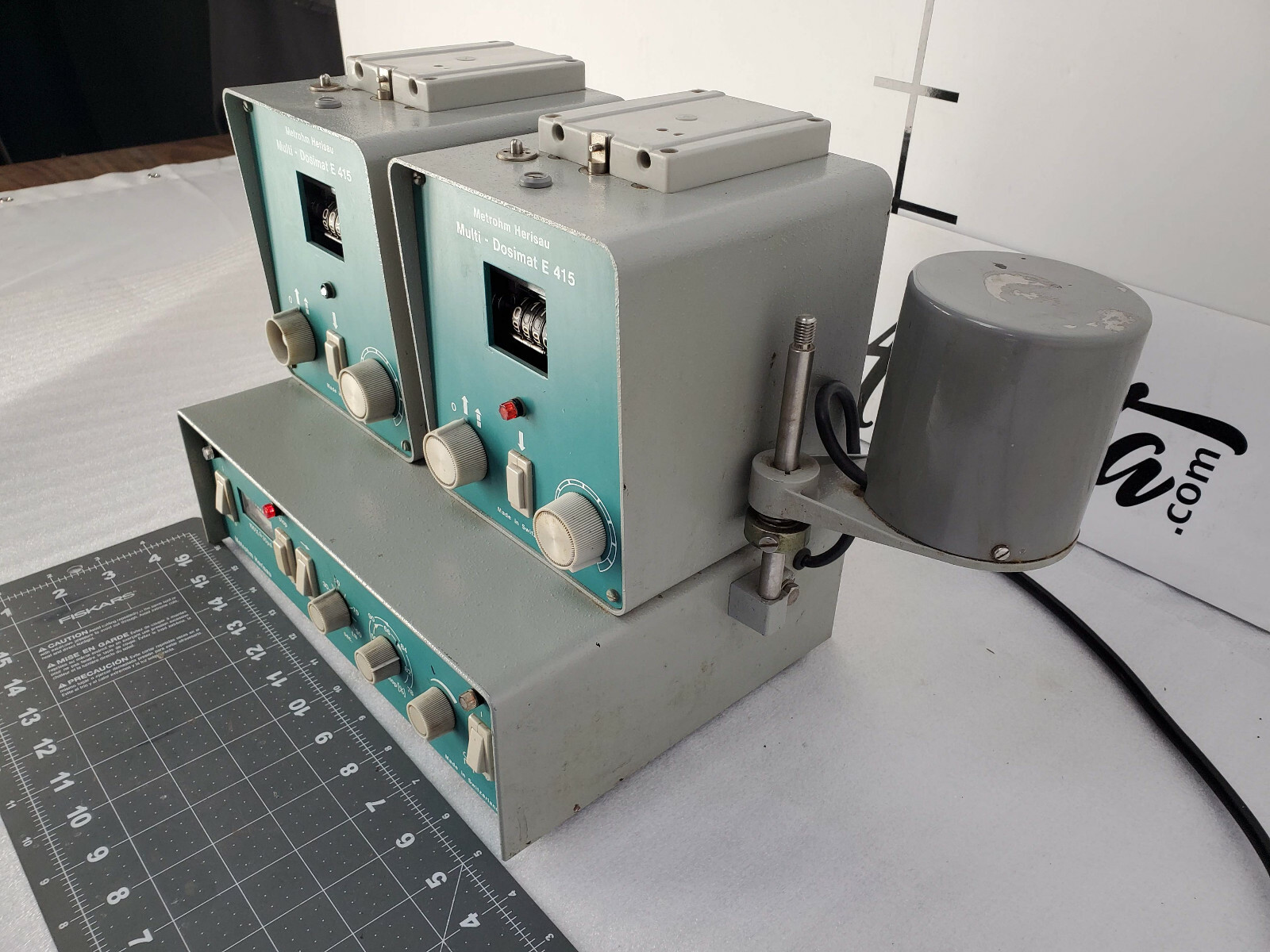 Karl Fischer Automat E 547 with 2 Multi Dosimat E 415’s