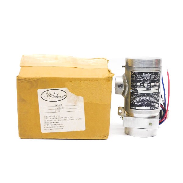W.E. ANDERSON H3A-2SL 250VAC 5A .5-15PSI NSMP