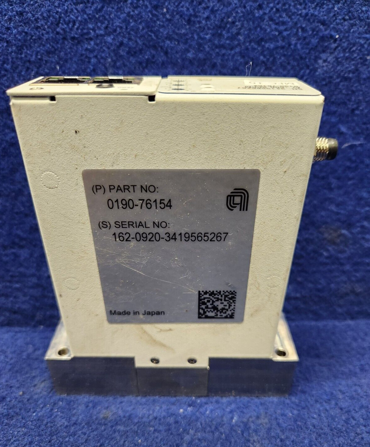 Applied Materials AMAT 10000 SCCM Gas: AR MASS FLOW CONTROLLER 0190-76155