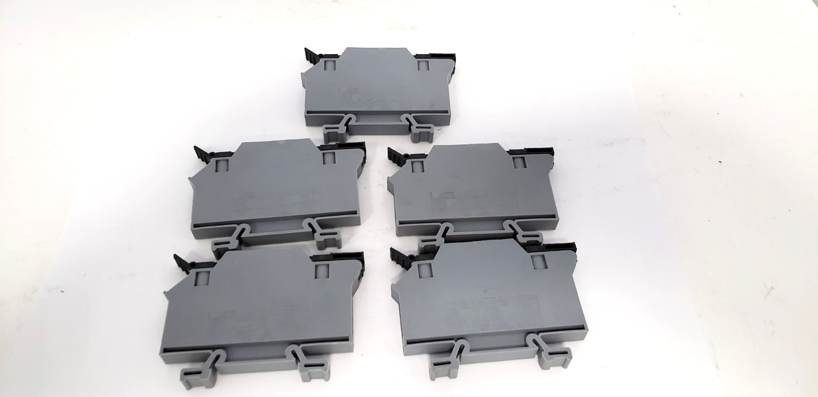 MORSETTITALIA S10H EURO S10-5H FUSE TERMINAL BLOCK, 30A, 600V (LOT OF 5)