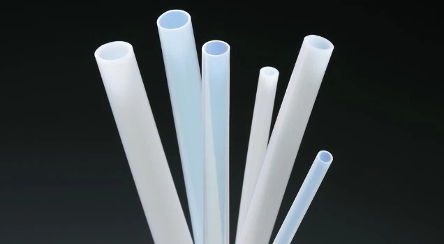 PTFE Heavy Wall Tubing, .252 ID x .059 Wall x 48 in long, Zues, Medical Grade